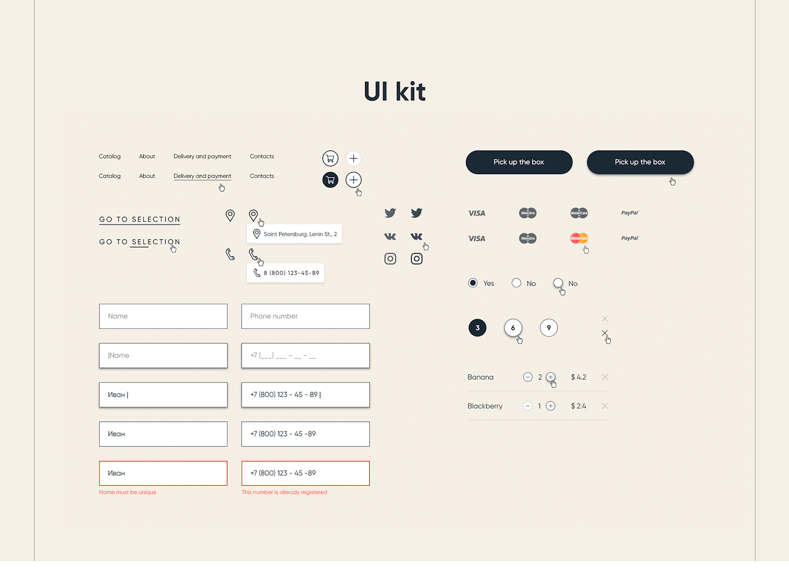 UI-kit - плюсы применения, примеры, разработка: элементы и компоненты, как созда