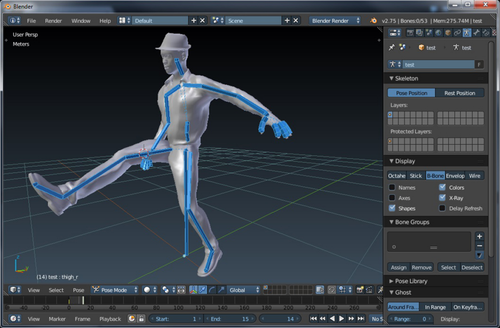 Многофункциональный бесплатный 3D-редактор для работы с анимацией