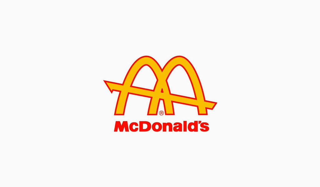 Логотип McDonald's с 1961 по 1968 год