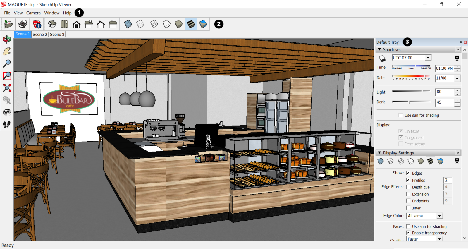 Файлы sketchup. Sketchup программа для 3д моделирования. Скетчап 3д. Модель кафе для скетчап. 3д Варехаус скетчап.