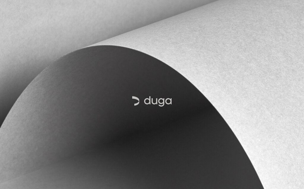 минималистичный логотип duga 