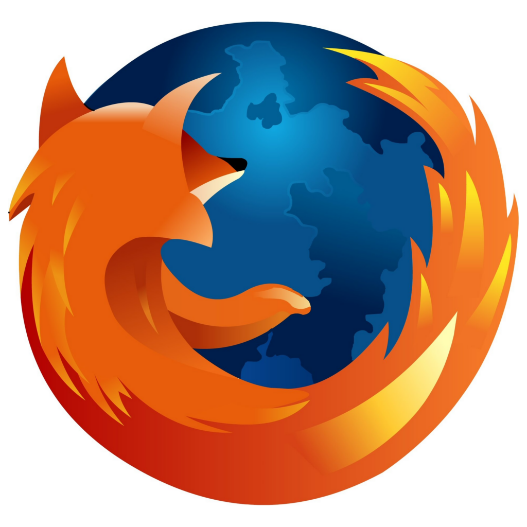 объемный дизайн логотипа firefox