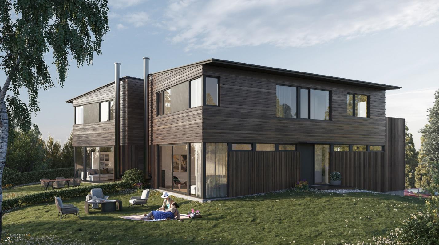 Ейск готовый дом экстерьер