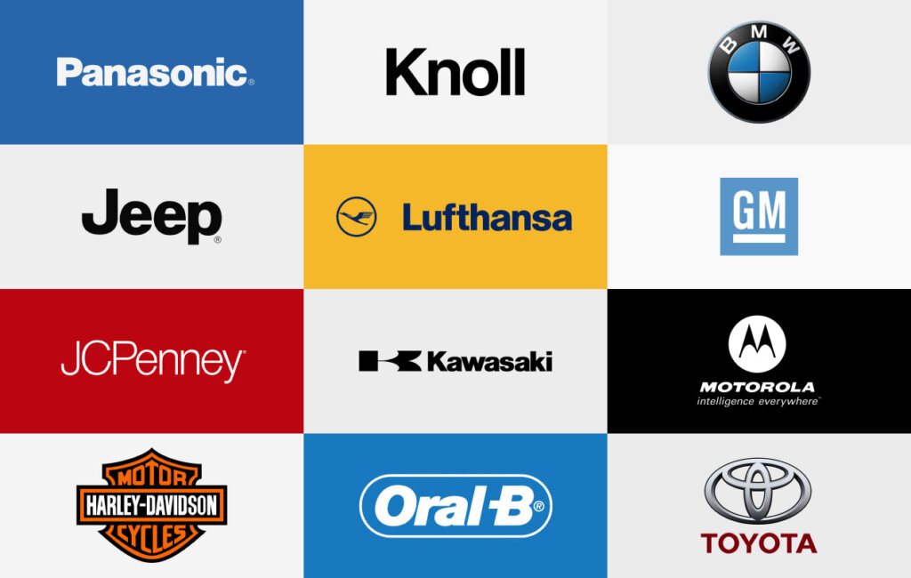 список брендов которые использовали гельвенику в логотипах