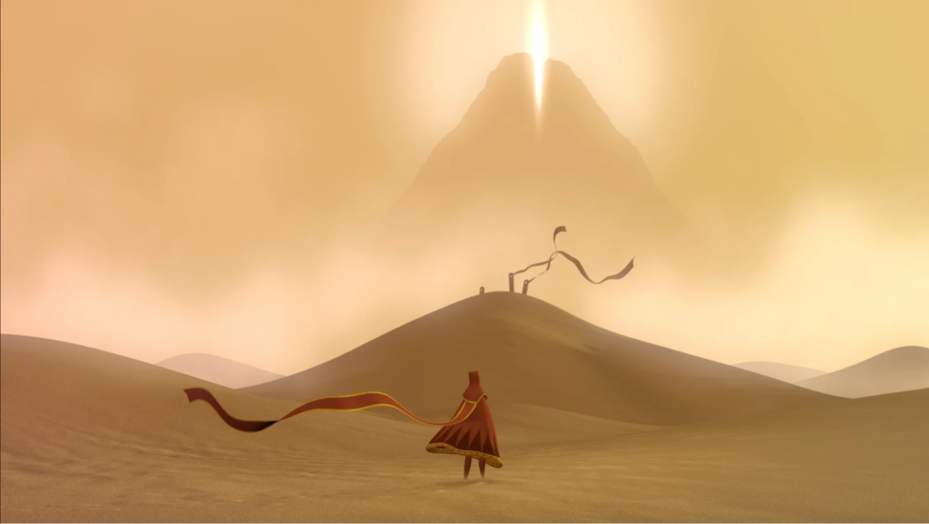 скриншот игры Journey