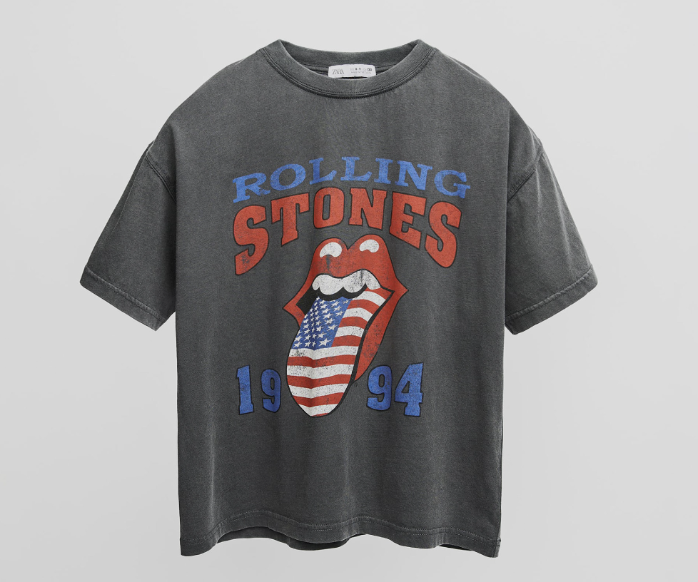 Дизайн футболки The Rolling Stones