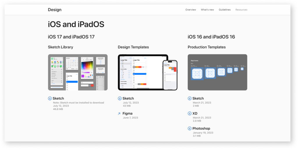 Компоненты для интерфейсов Apple для Mac, iPhone и iPad 