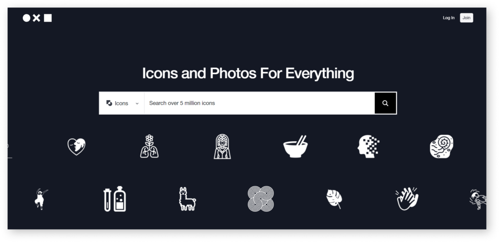 Иконки для приложений на Noun Project