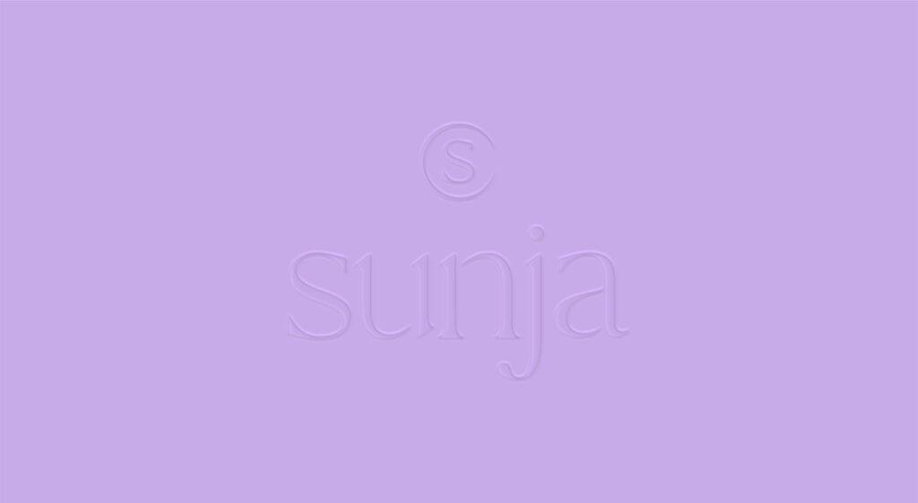 Логотип для кондитерского бренда в пурпурных тонах