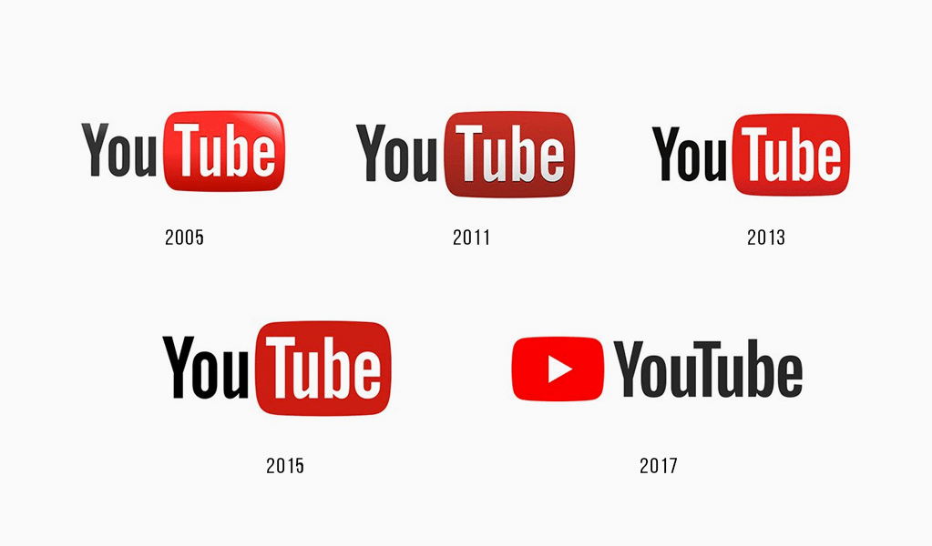 красный цвет в логотипе youtube