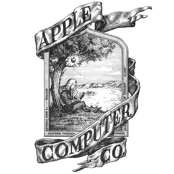 первое лого Apple