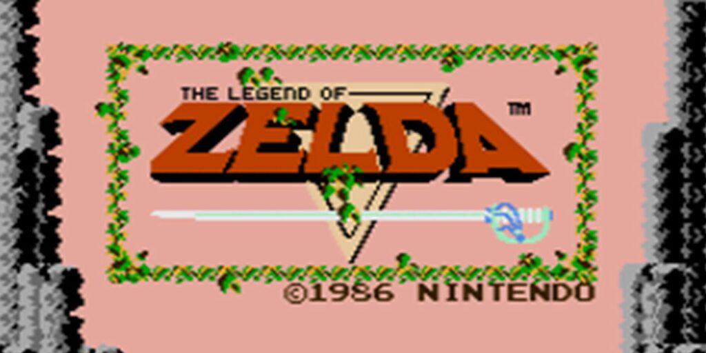 классическая ретро игра The Legend of Zelda