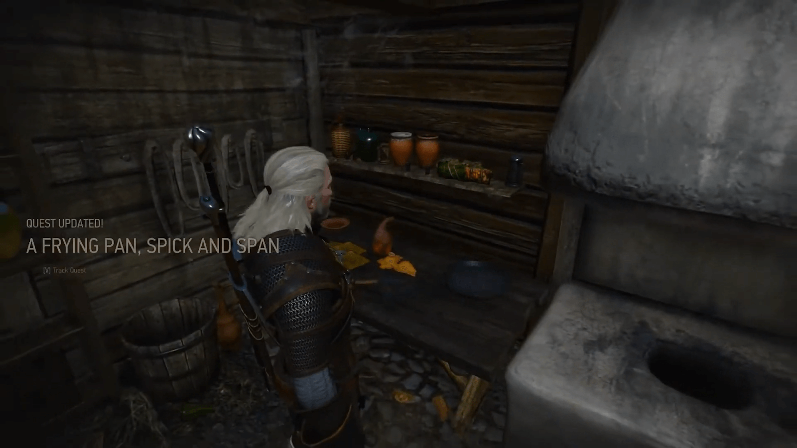 Миссия с поиском сковороды в игре «The Witcher 3: Wild Hunt»