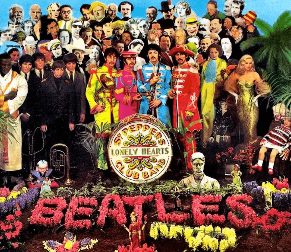 Обложка альбома The Beatles от Питера Блейка