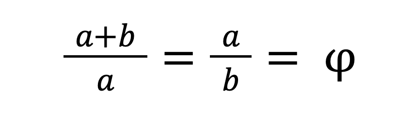 формула золотого сечения
