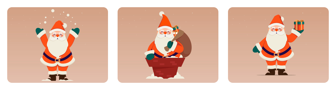 Санта-Клаусы или Деды Морозы