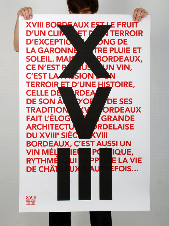 Французский дизайн плаката