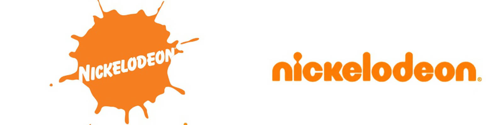 старое и новое лого Nickelodeon
