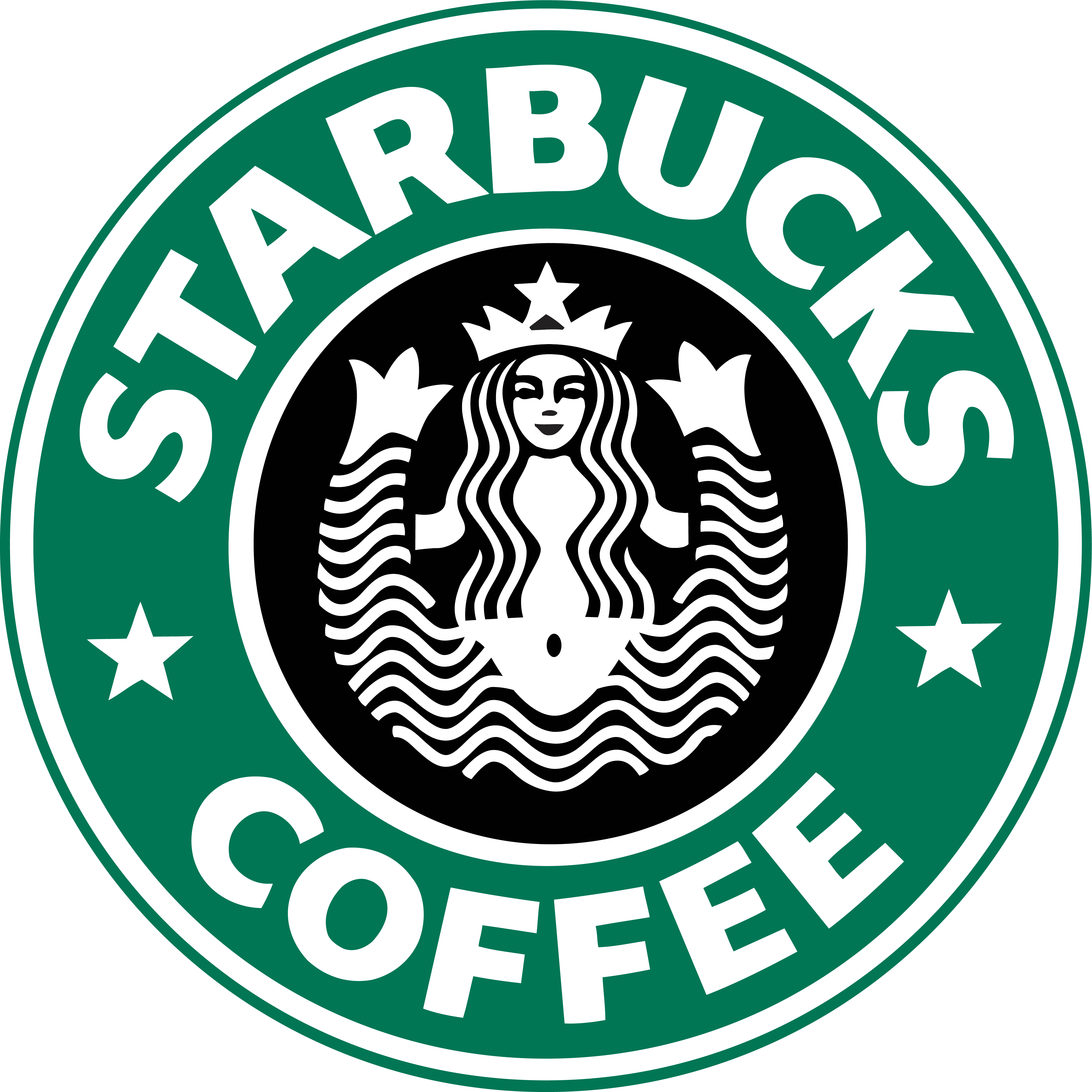 Starbucks - зеленый логотип