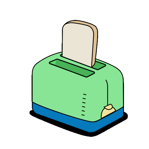 Lottie-анимация Toaster