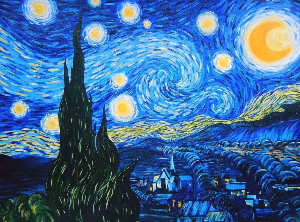 Звездная ночь, Ван Гог