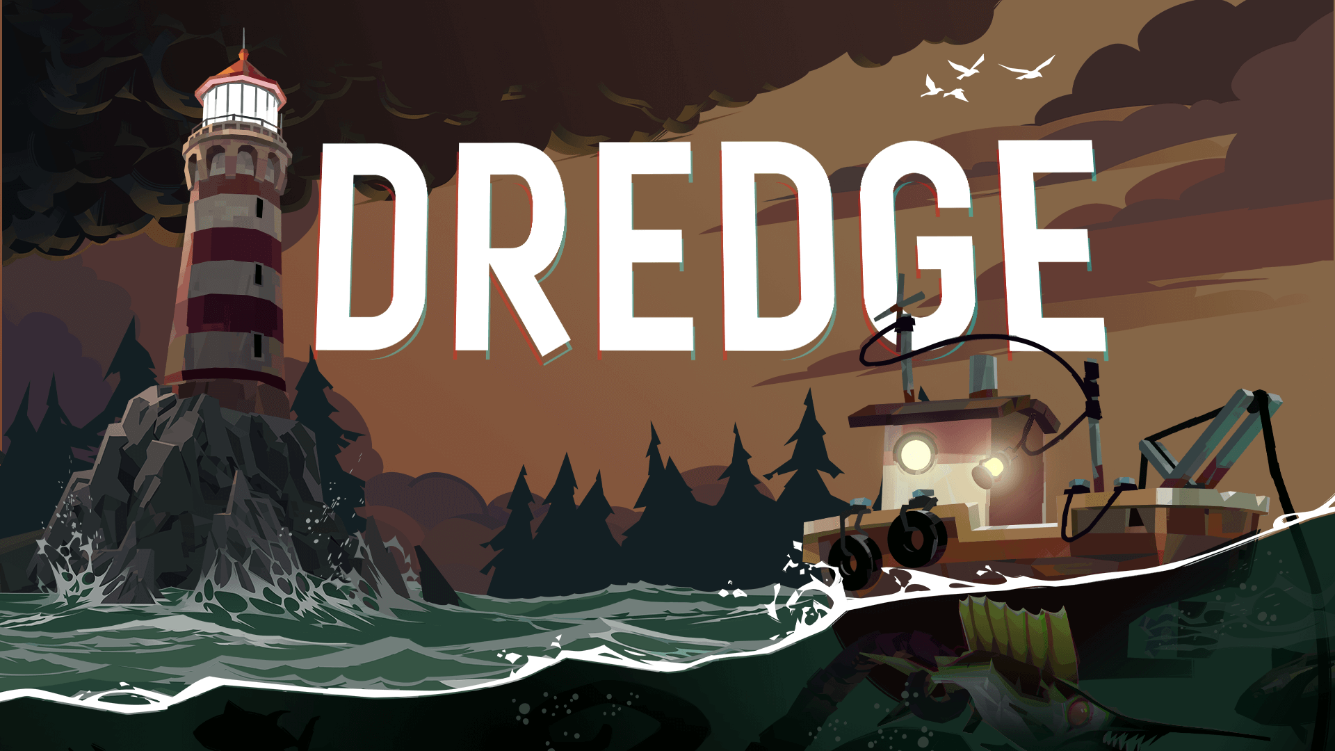 заставка игры DREDGE