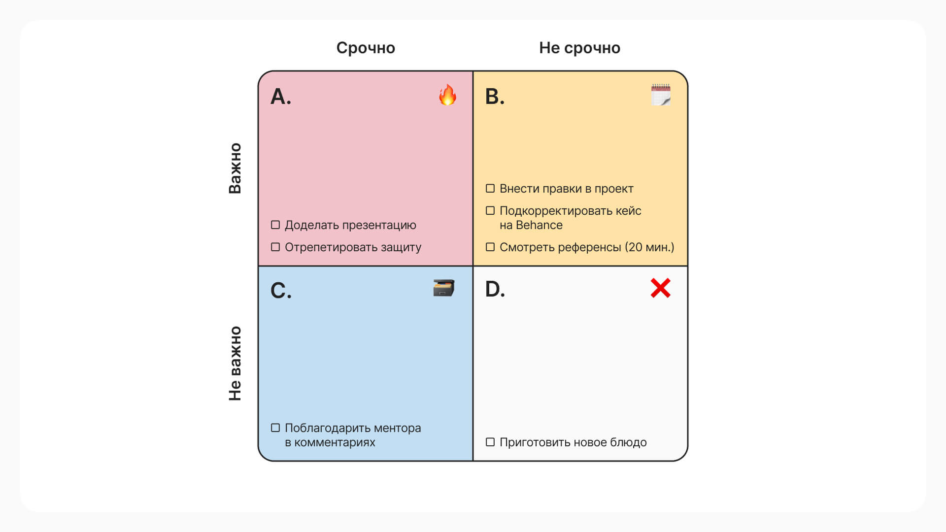 матрица перед защитой диплома