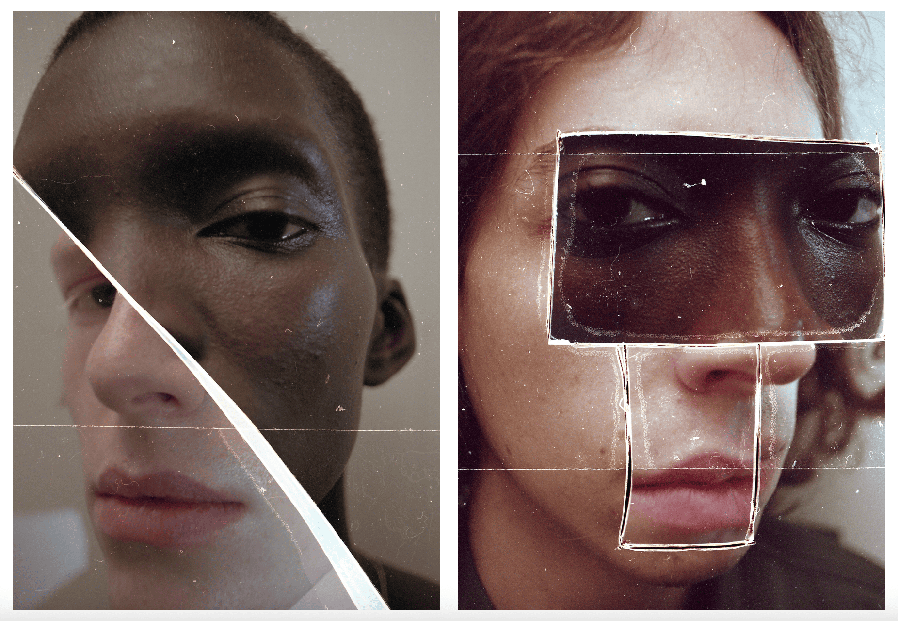 коллаж-реклама гуччи