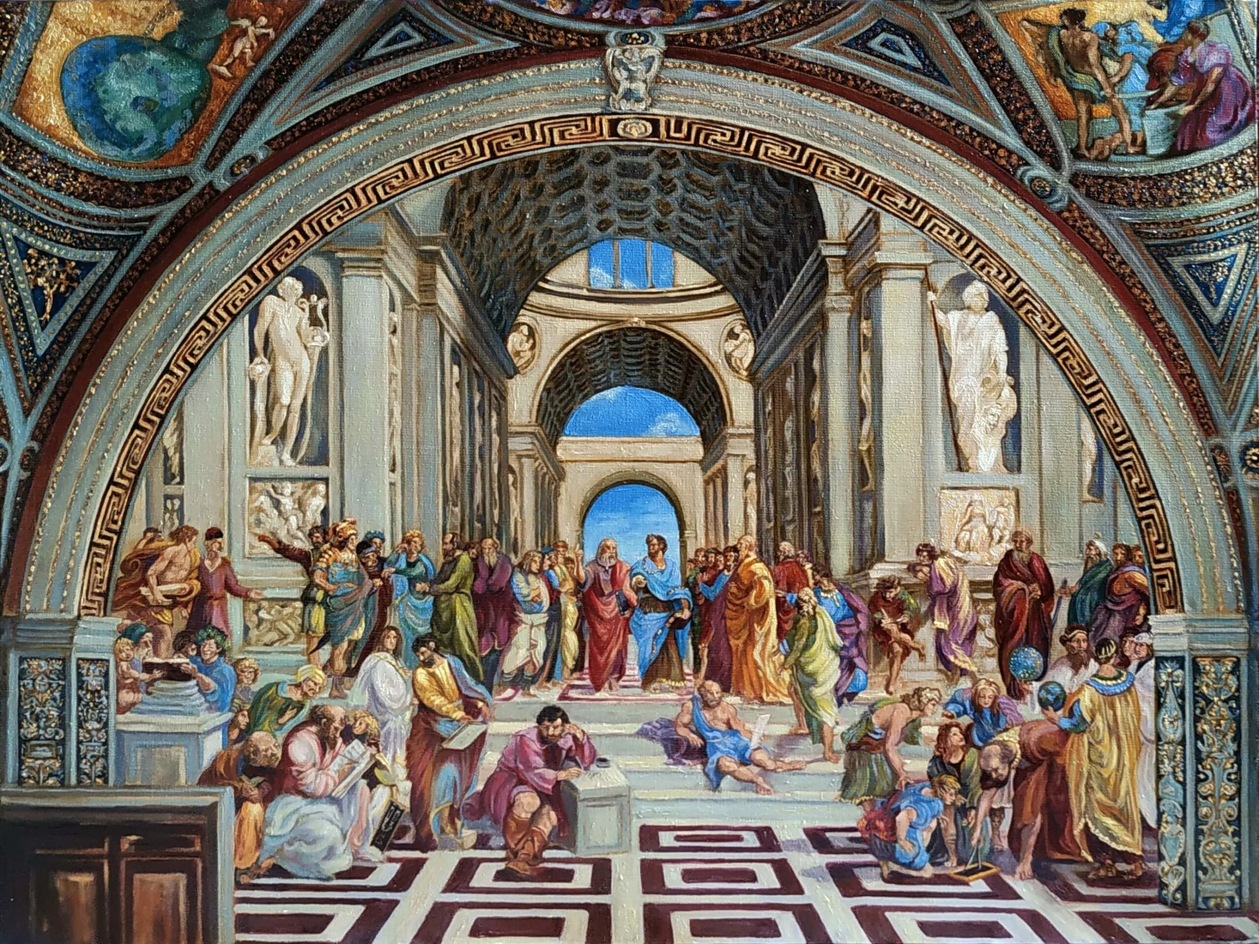 Афинская школа Рафаэля