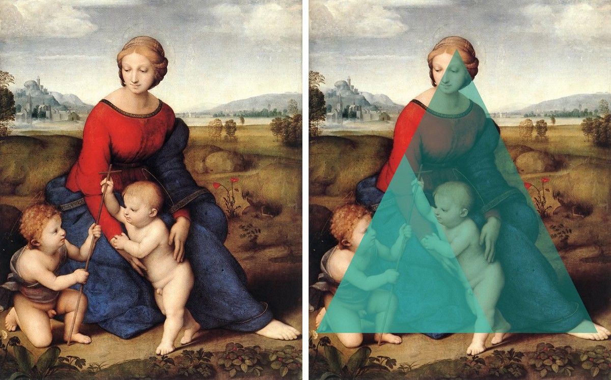 мадонна в зелени