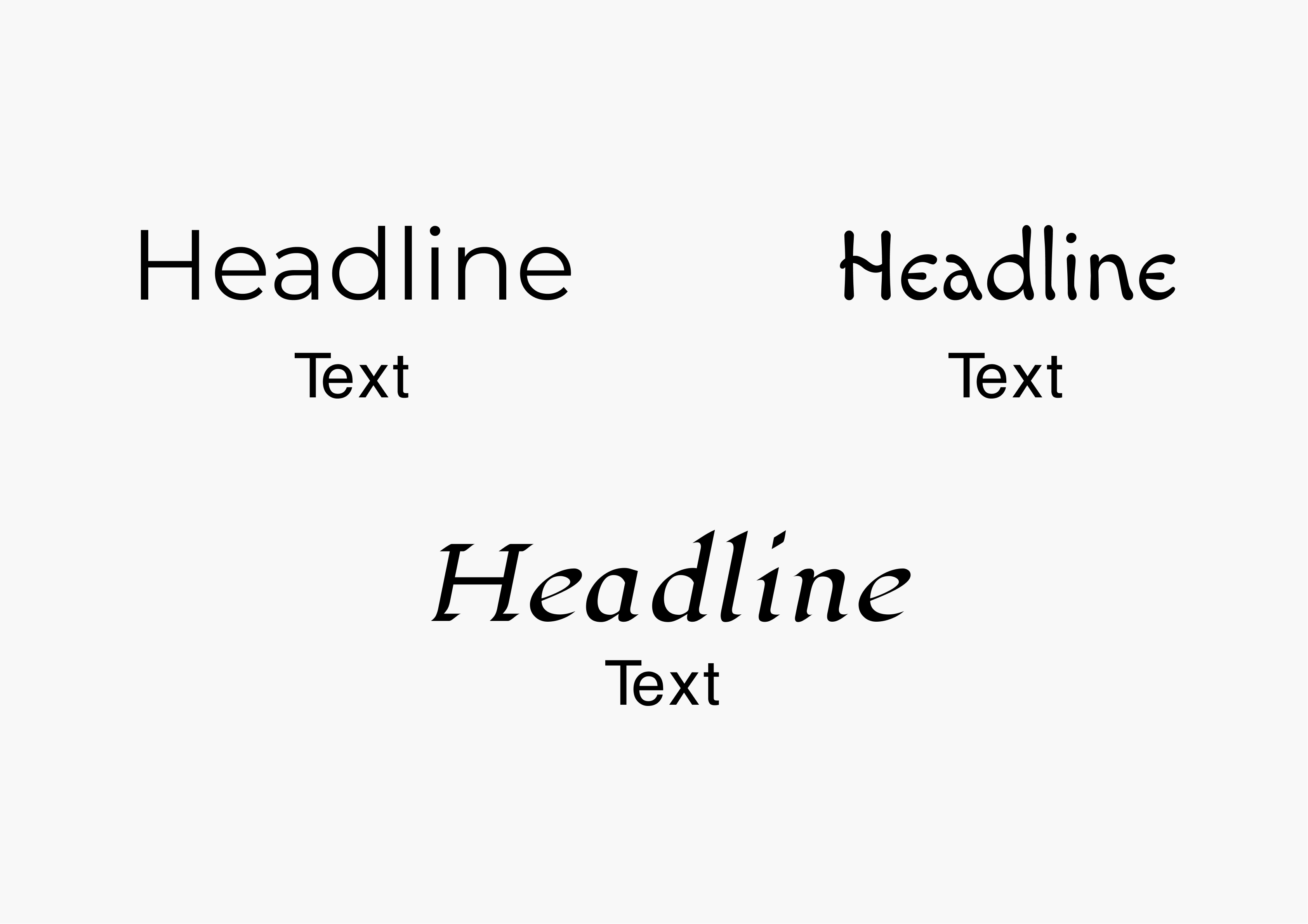 шрифтовые пары