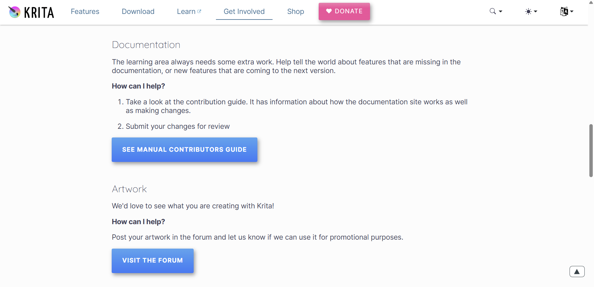 помощь в обучении в редакторе крита