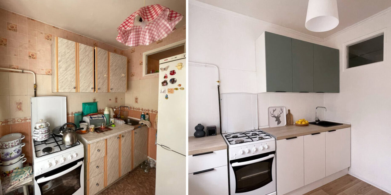 кухня после скандинавского ремонта