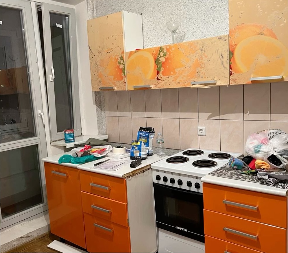 кухня до переделки