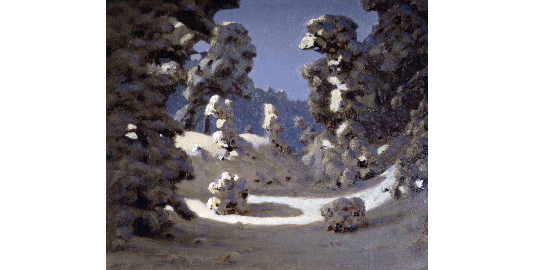 солнечные пятна на инее