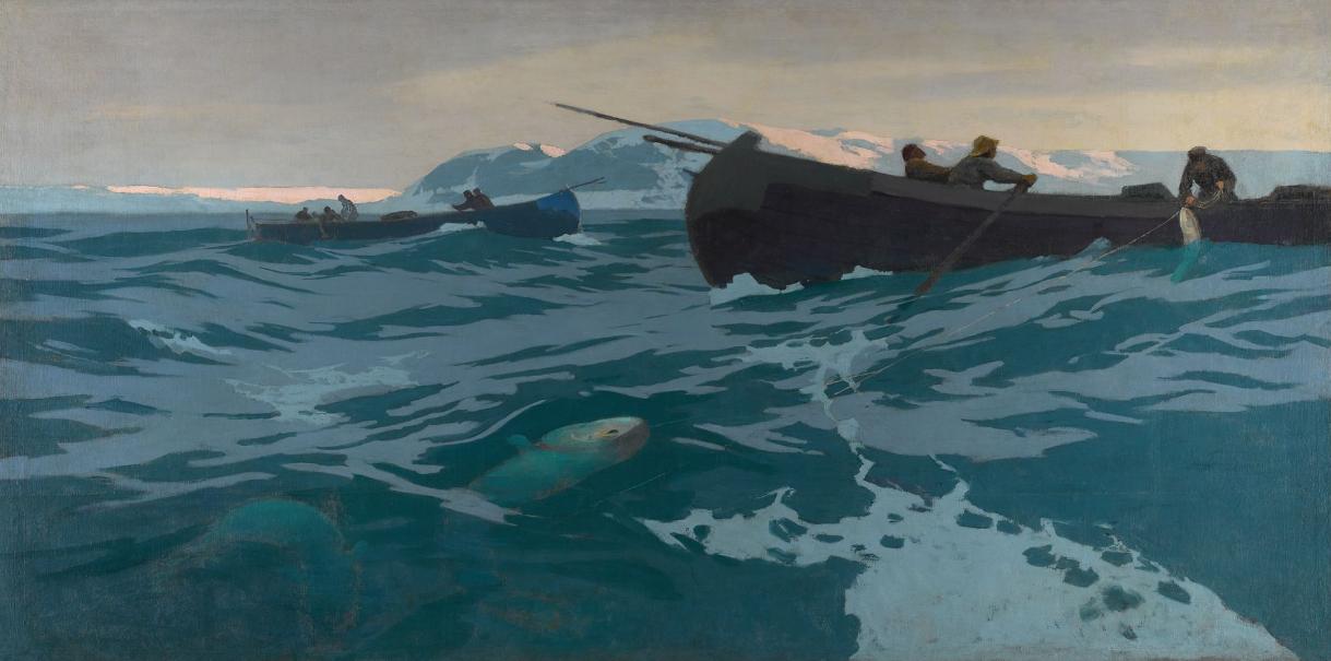 Коровин Ловля рыбы