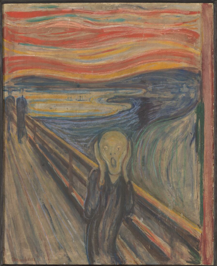 Крик карандашом