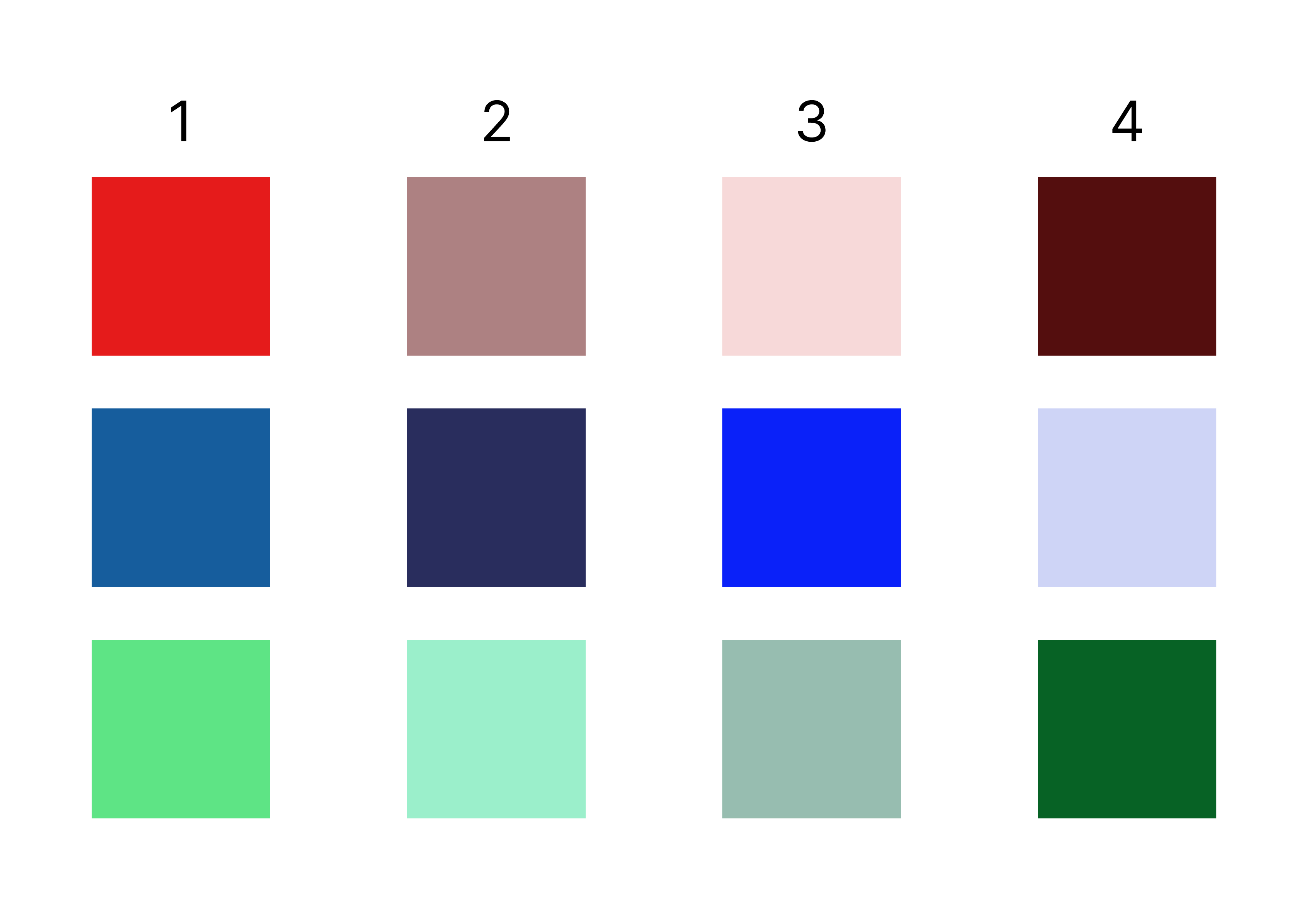 сочетание цветов 