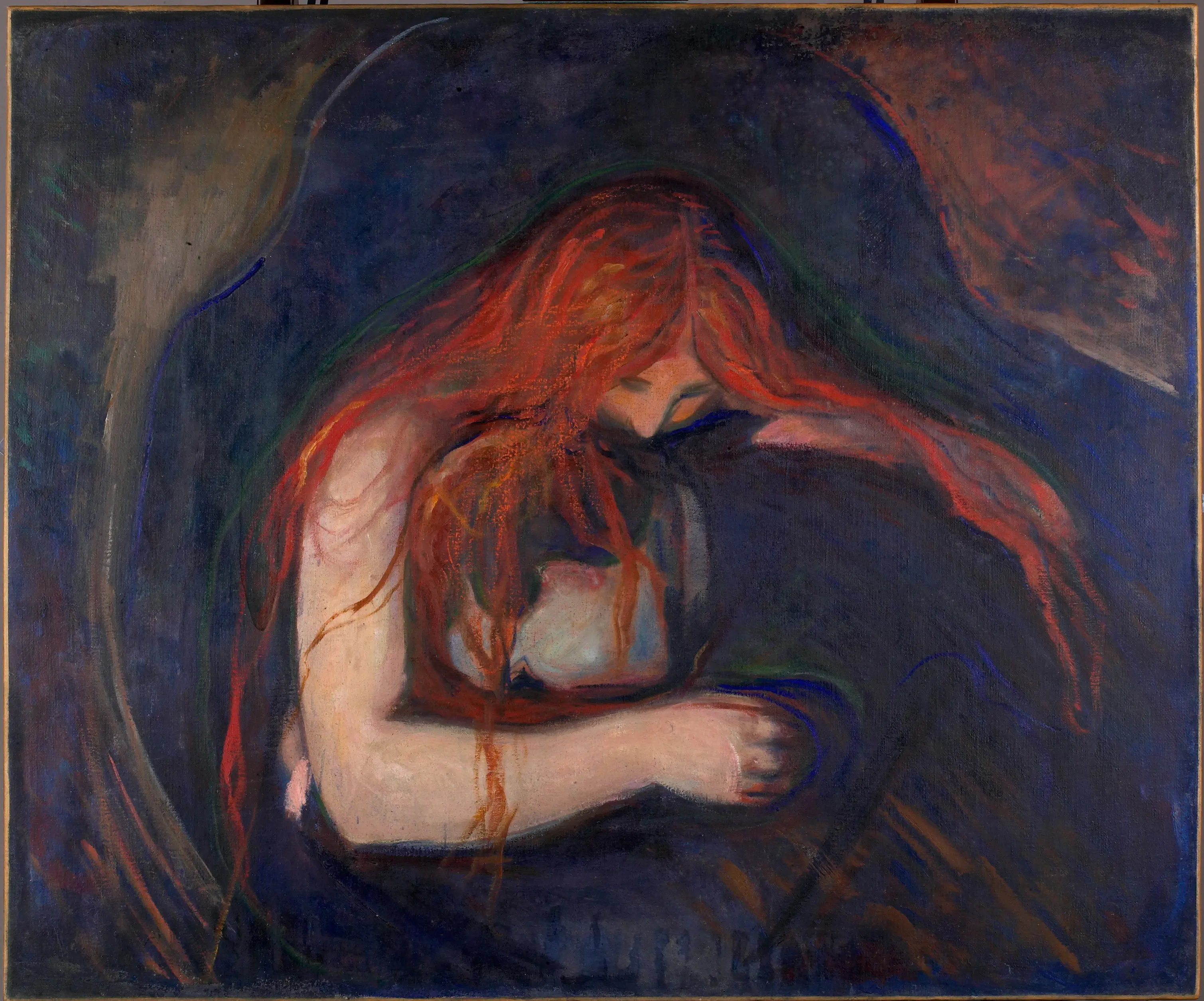 версия картины вампир