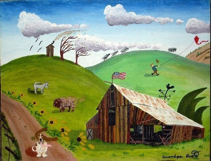 ветреный день