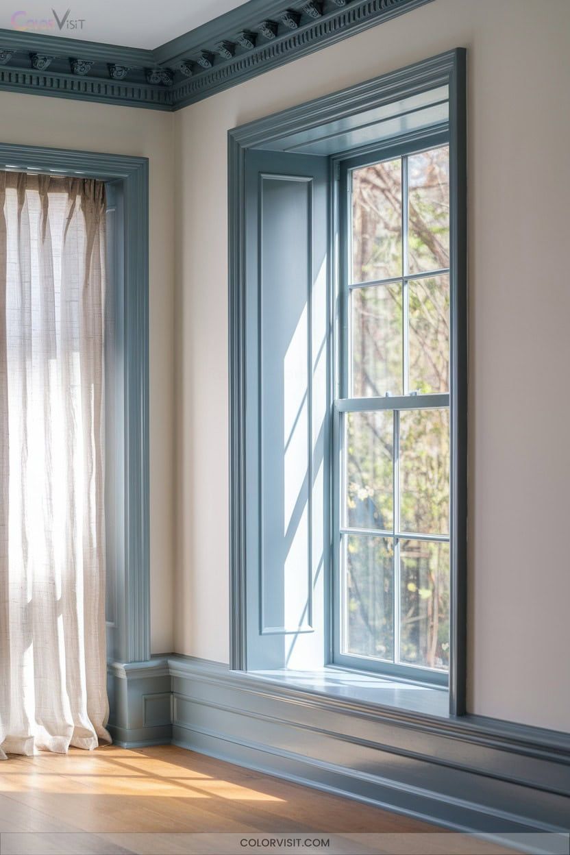 окно с нишей-подоконником