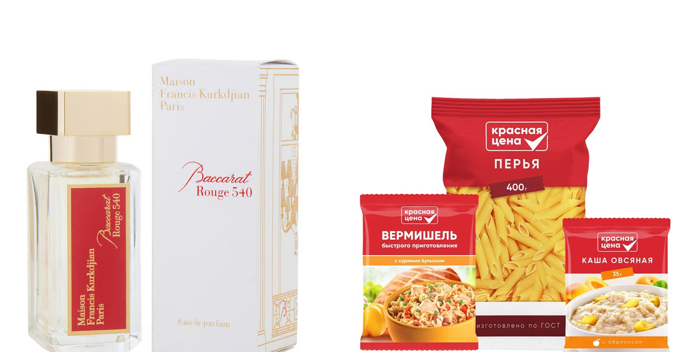 красный цвет в айдентике