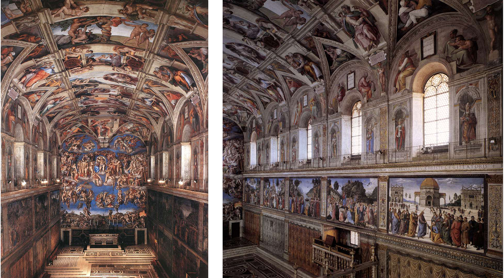 интерьер сикстинской капеллы