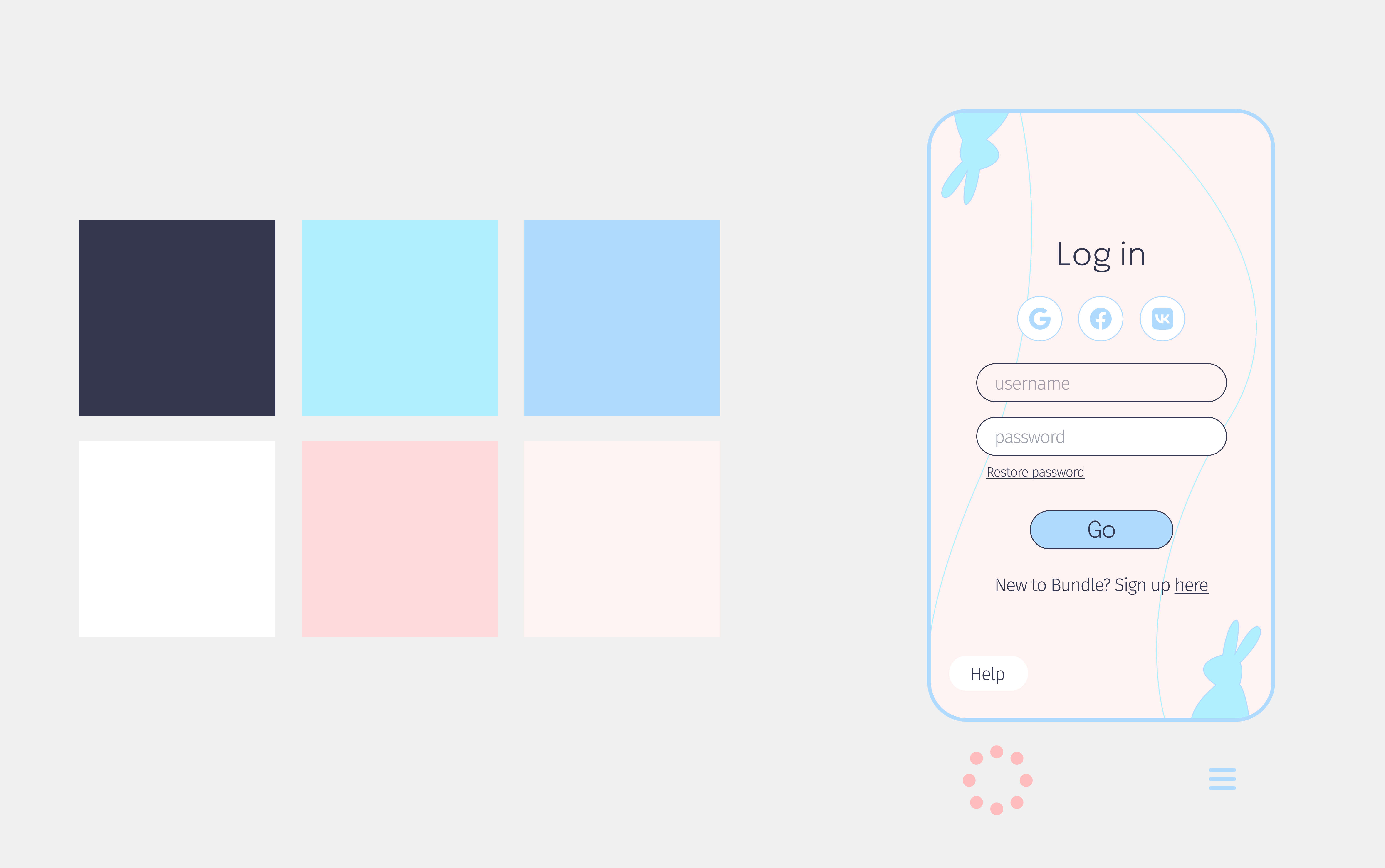 цветовая палитра в стайлборде