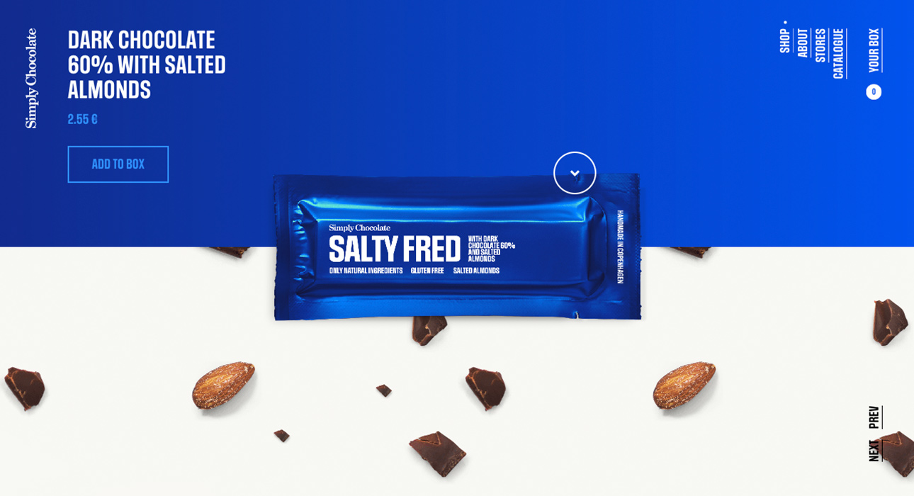 нестандартное меню на сайте