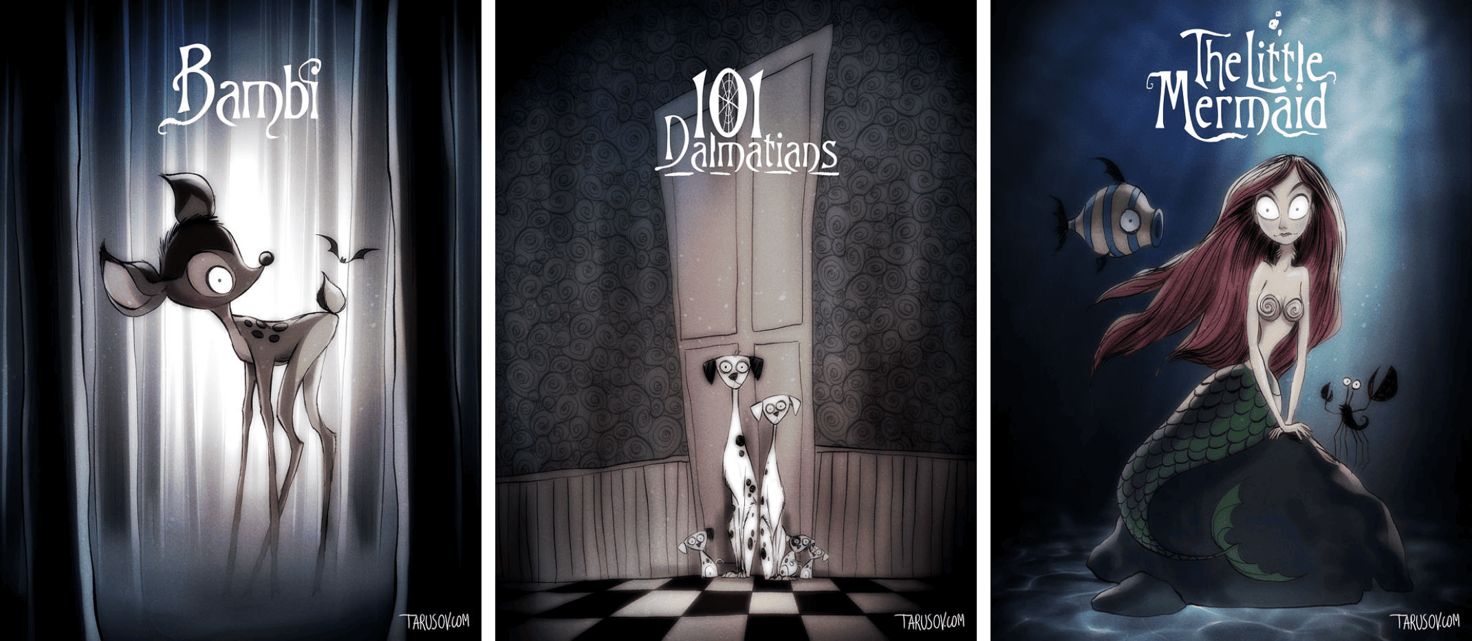 Дисней в стиле Бертона