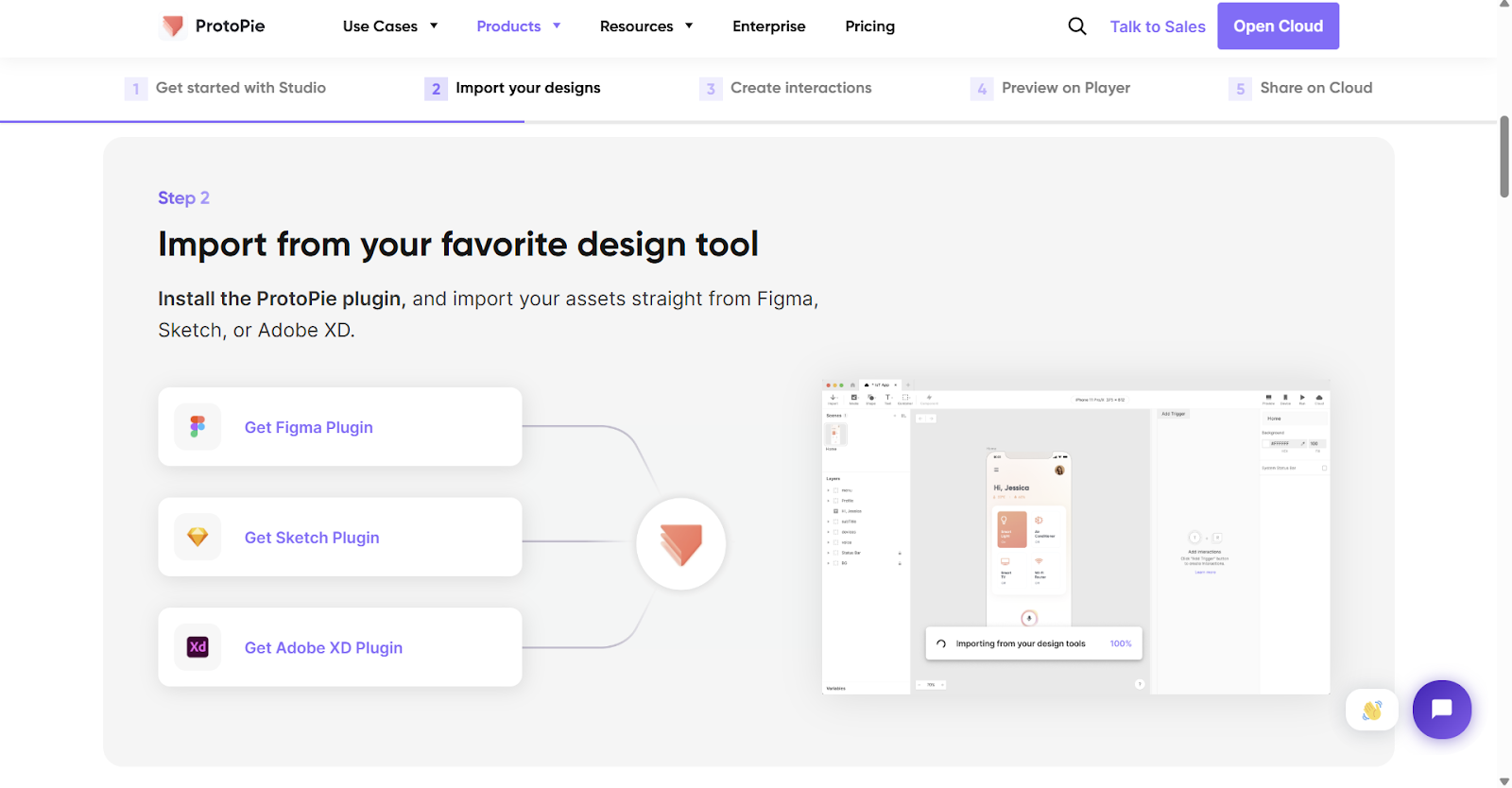 Легко перенести рабочие материалы из Figma в ProtoPie помогут плагины.