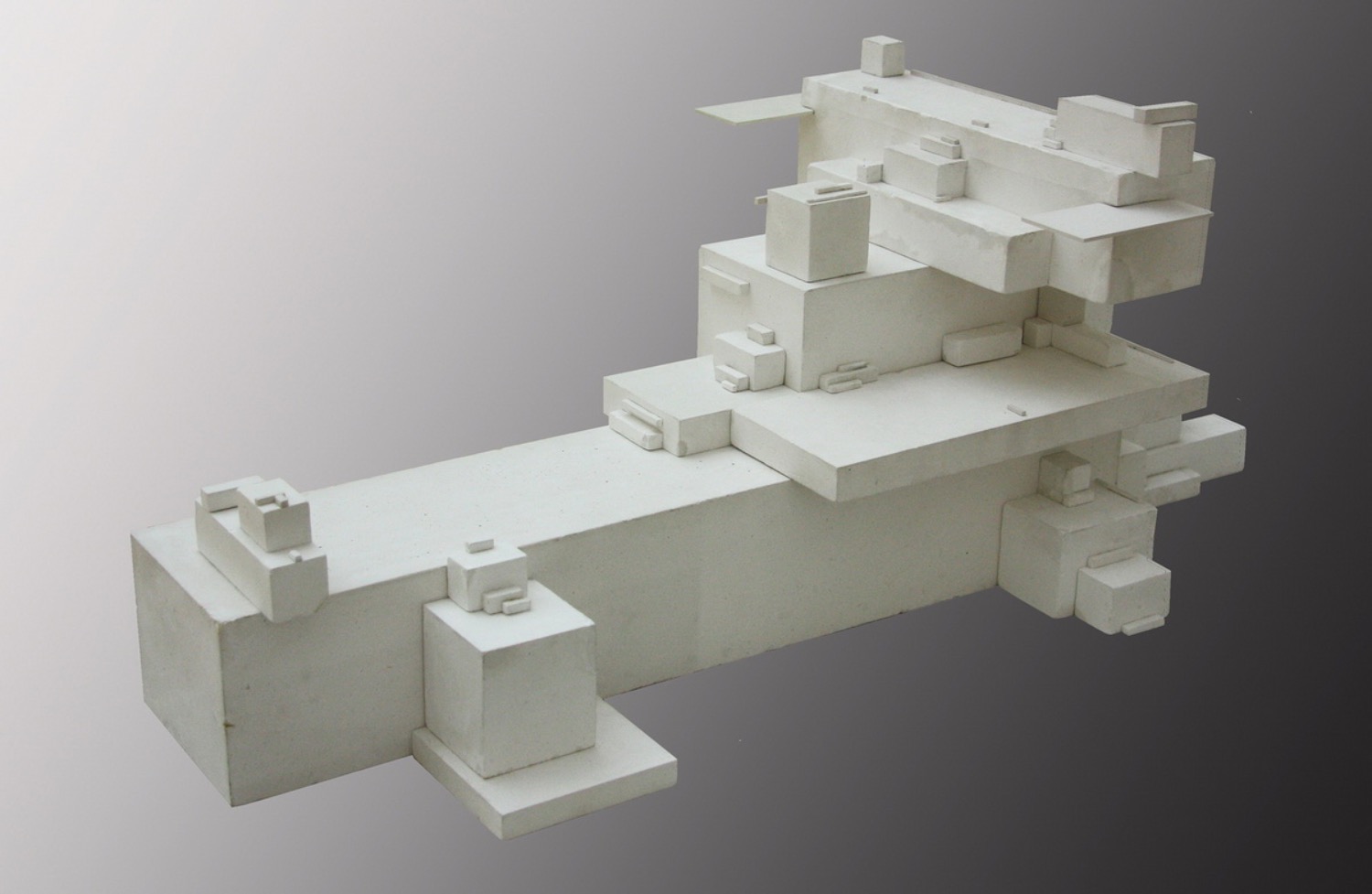 Архитектон «Альфа» Казимира Малевича, 1923 год — супрематическая архитектурная модель