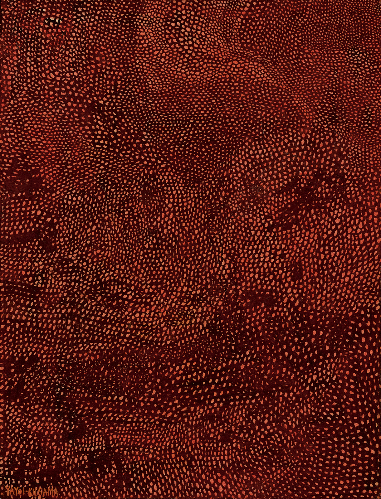 Картина Яёи Кусама «Тихий океан», 1959 год