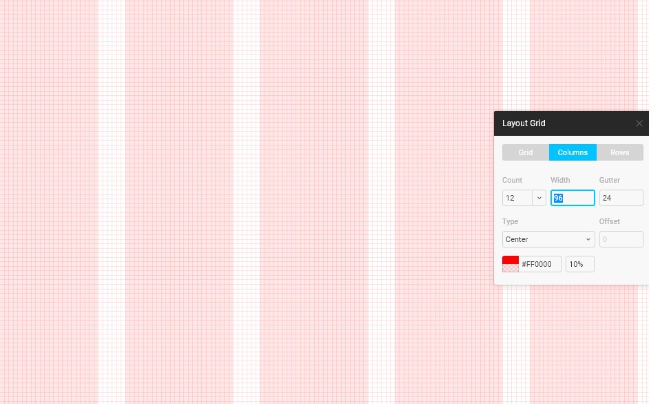 Схема пятиколоночной сетки — пример, как сделать Bento Grid и как создать бенто-сетку для каталога или лендинга.